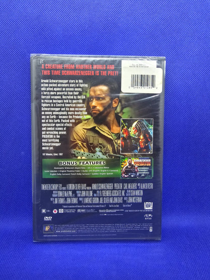 Predator DVD Zone 1 US Arnold Schwarzenegger 2001 DTS Widescreen NTSC1