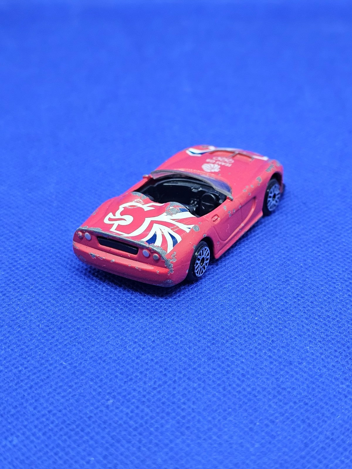 Dodge Viper Team GB Corgi Londres 2012 JO miniature 164 rouge 20091