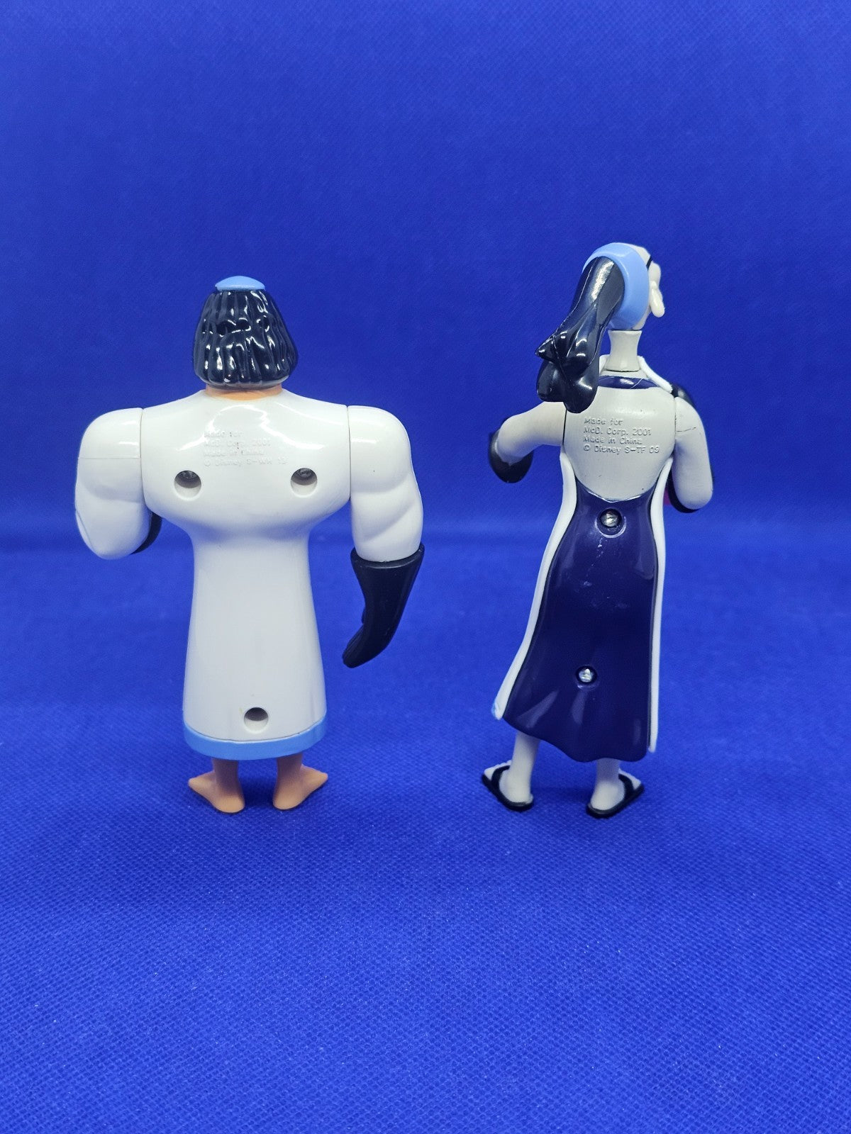 Figurines Kronk & Yzma, Kuzco, Disney, 2001, 12-13 cm2