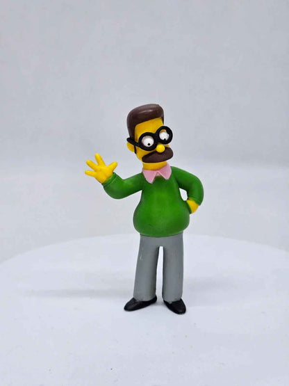 Figurine Ned Flanders, The Simpsons, Winning Moves, 2007, 9 cm