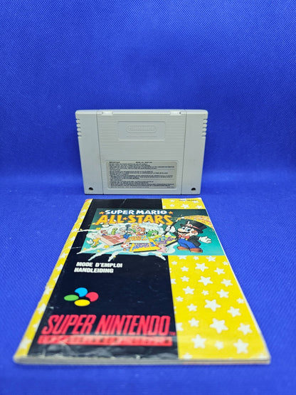 Super Mario All-Stars SNES Super Nintendo Avec Notice PAL Vintage1