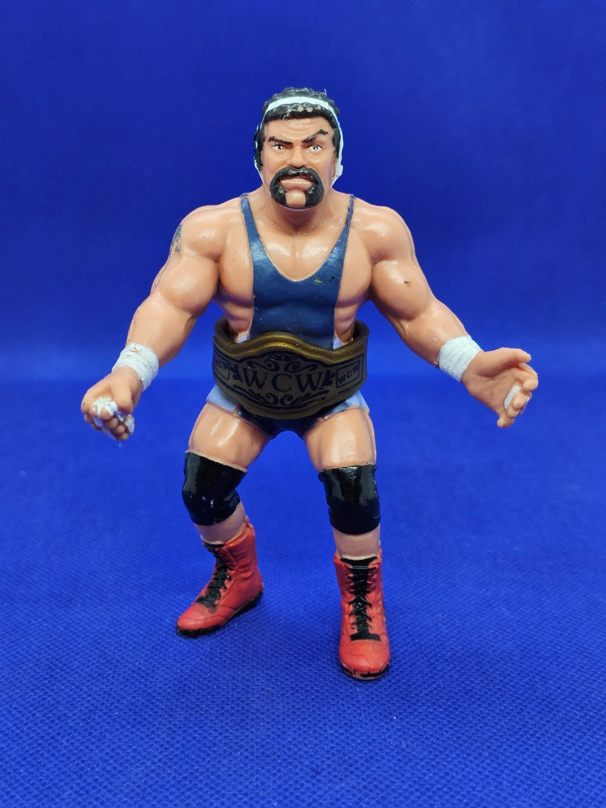 Rick Steiner WCW Galoob 1990 Figurine Catch 12 cm Avec Ceinture5