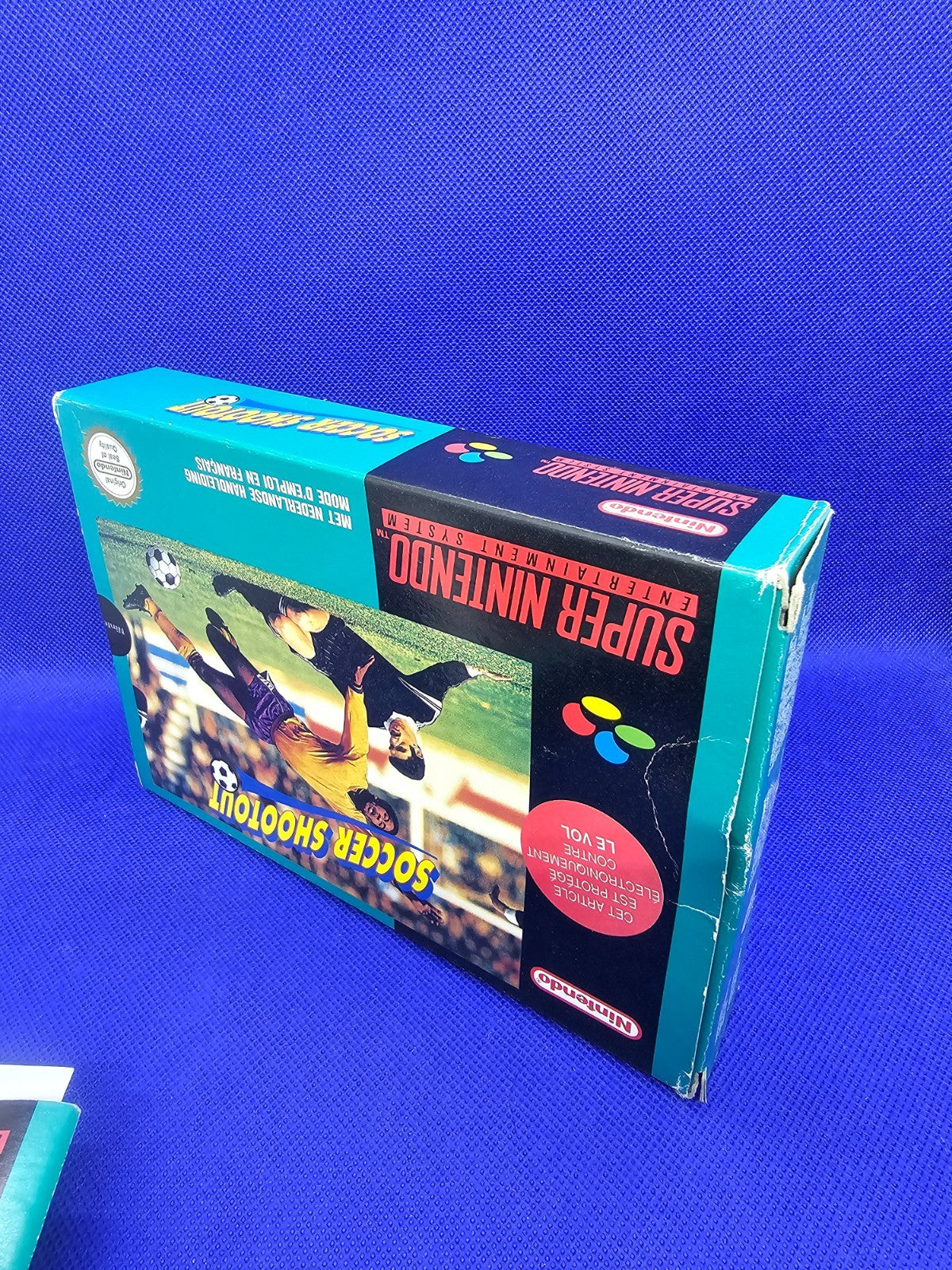 Soccer Shootout Super Nintendo SNES PAL FAH Nintendo Complet Sans Cale9