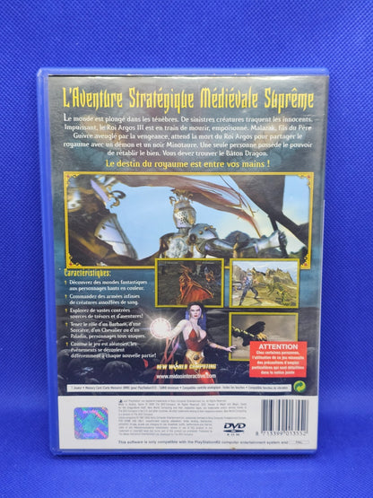 Heroes of Might and Magic Quest for the DragonBone Staff PS2 3DO 2001 Jeu Comple1