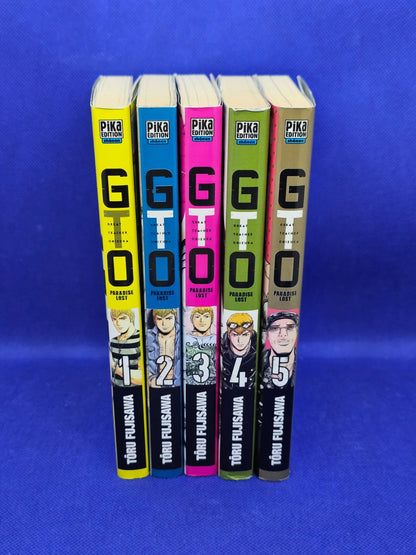 GTO Paradise Lost Tomes 1 à 5 Manga Shônen Pika Édition Tôru Fujisawa 20150