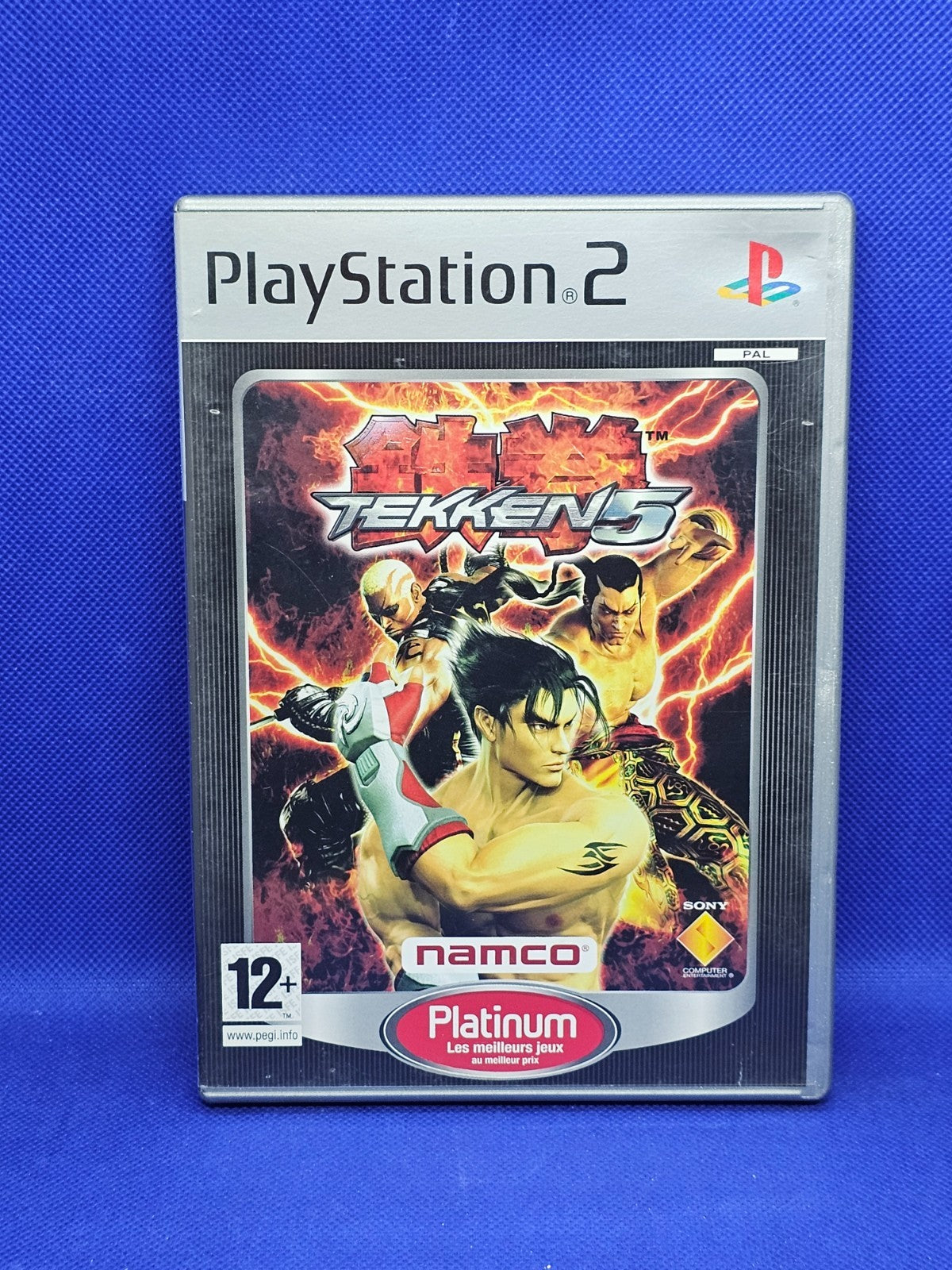 Tekken 5 PS2 PlayStation 2 Platinum PAL FR Namco 2005 Complet0