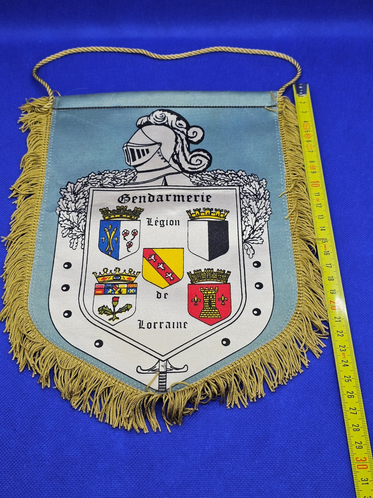 Fanion Gendarmerie Légion de Lorraine Militaria Vintage France1
