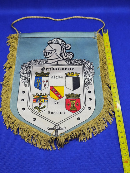 Fanion Gendarmerie Légion de Lorraine Militaria Vintage France1