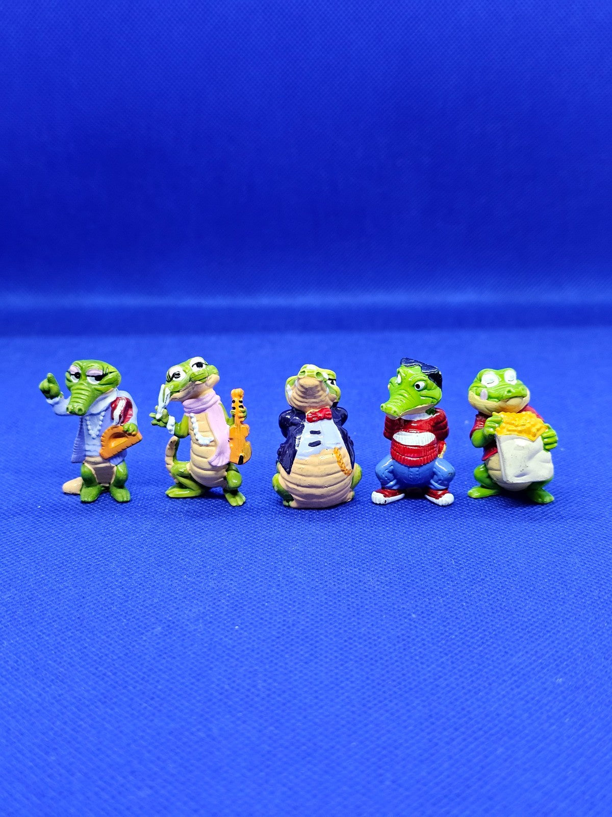 Lot 5 Figurines Crazy Coco  Crocodiles Kinder Surprise – 1992 – Vintage Kinder0