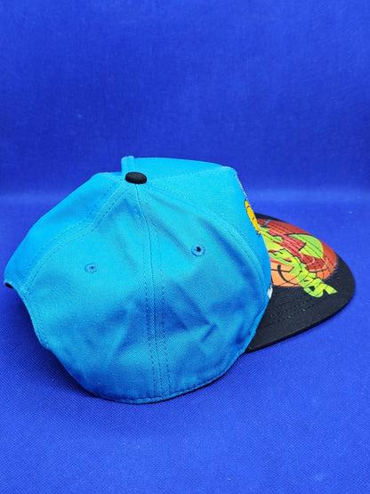 Casquette Space Jam Tunes Squad Bugs Bunny Snapback Vintage Bleu Noir2