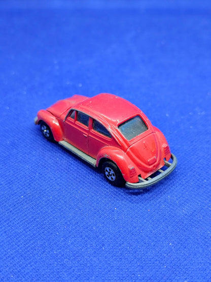 Volkswagen 1200 LS Coccinelle ERTL Hong Kong Rouge Vintage 1970 6,8 cm1