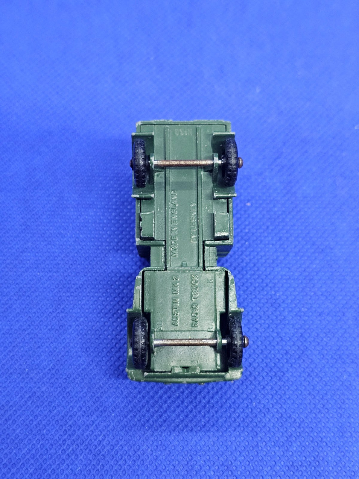 Austin Mk 2 Radio Truck n° 68A Matchbox Lesney militaire 1959 7 cm2