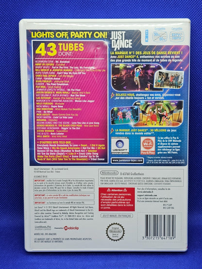 Just Dance 4 Nintendo Wii PAL Ubisoft 2012 Complet Jeu De Danse1