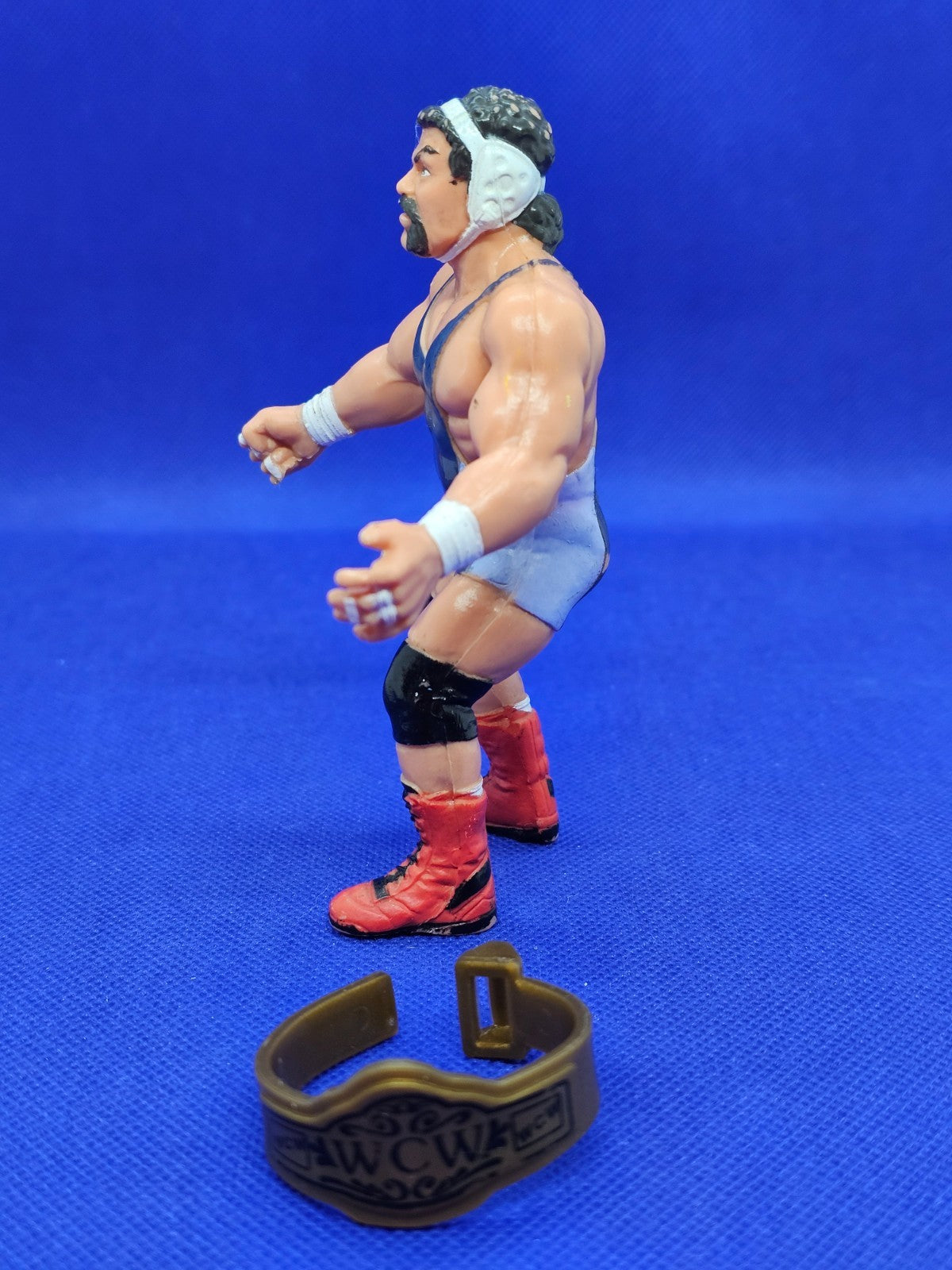 Rick Steiner WCW Galoob 1990 Figurine Catch 12 cm Avec Ceinture1