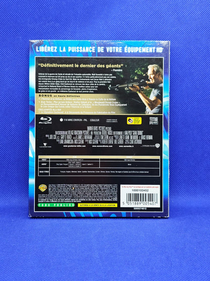 Gran Torino Blu ray Warner Blu Line Clint Eastwood 2010 avec fourreau1