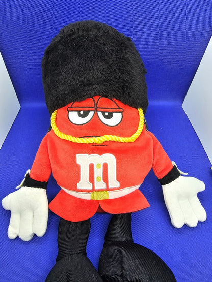 Peluche M&M’s Red London Guard Mars Officiel 30 cm Vintage2