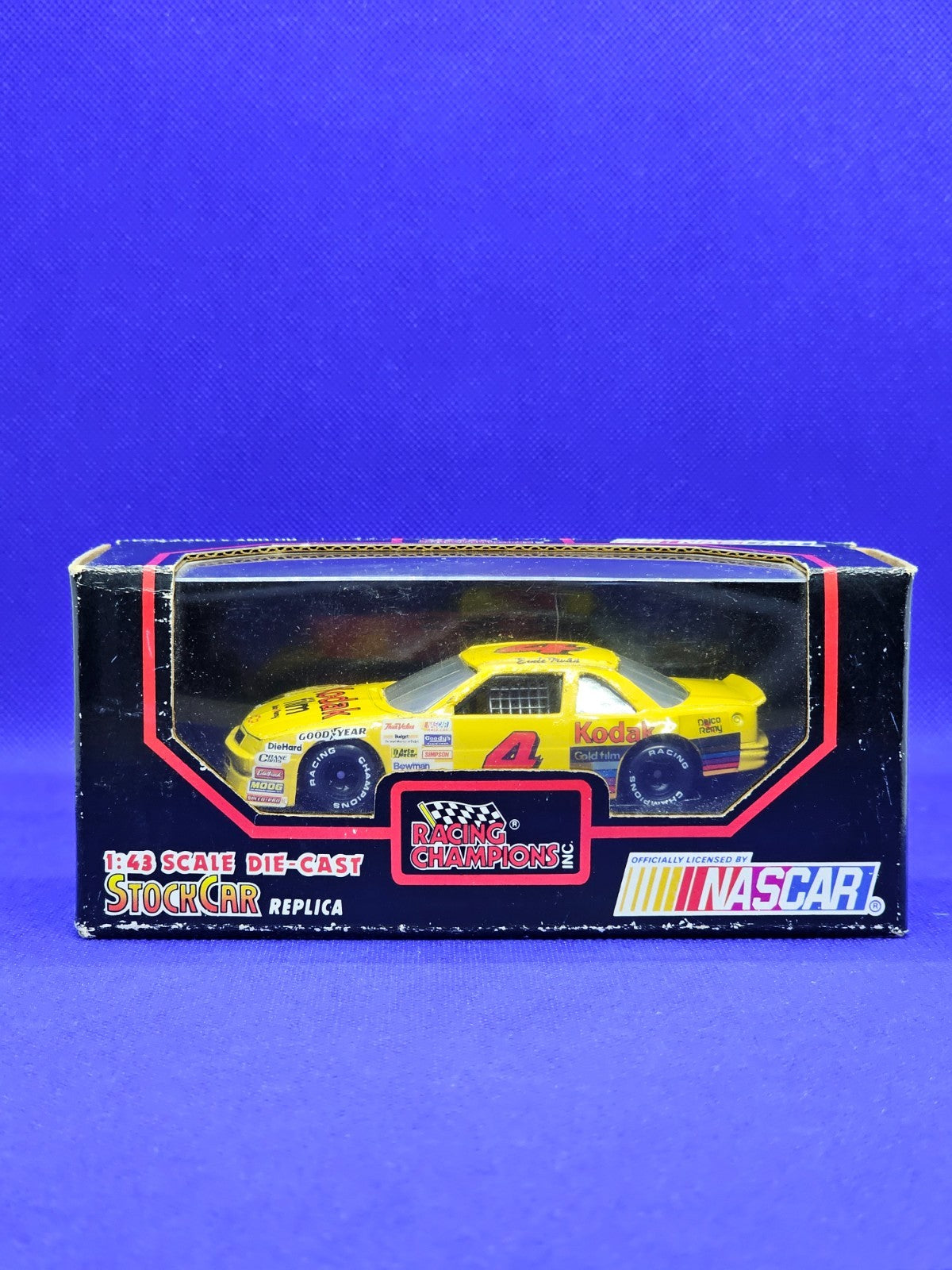 Chevrolet Kodak #4 Ernie Irvan, Racing Champions, NASCAR, 1991, 1430