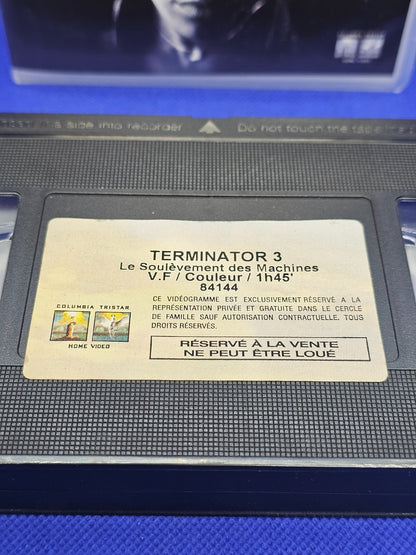 Terminator 3 Le Soulèvement des Machines VHS Columbia Tristar 2003 Film Action S5
