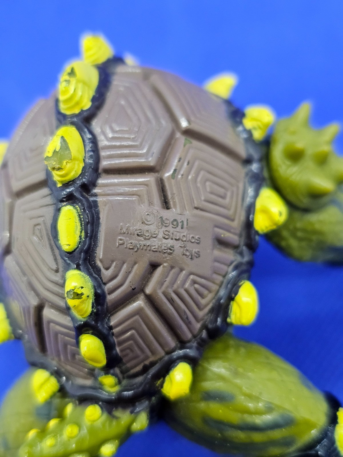Tokka TMNT The Secret of the Ooze Tortues Ninja Playmates 1991 avec 4 armes5