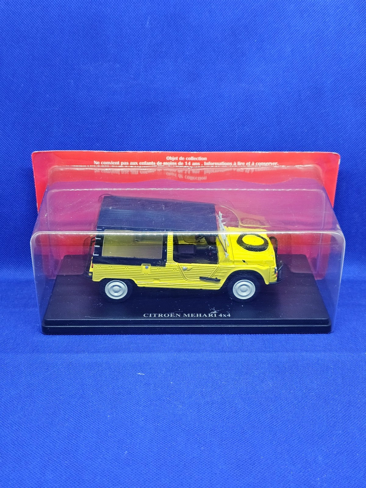 Citroën Mehari 4x4 124 Hachette Collections Miniature Sous Blister0