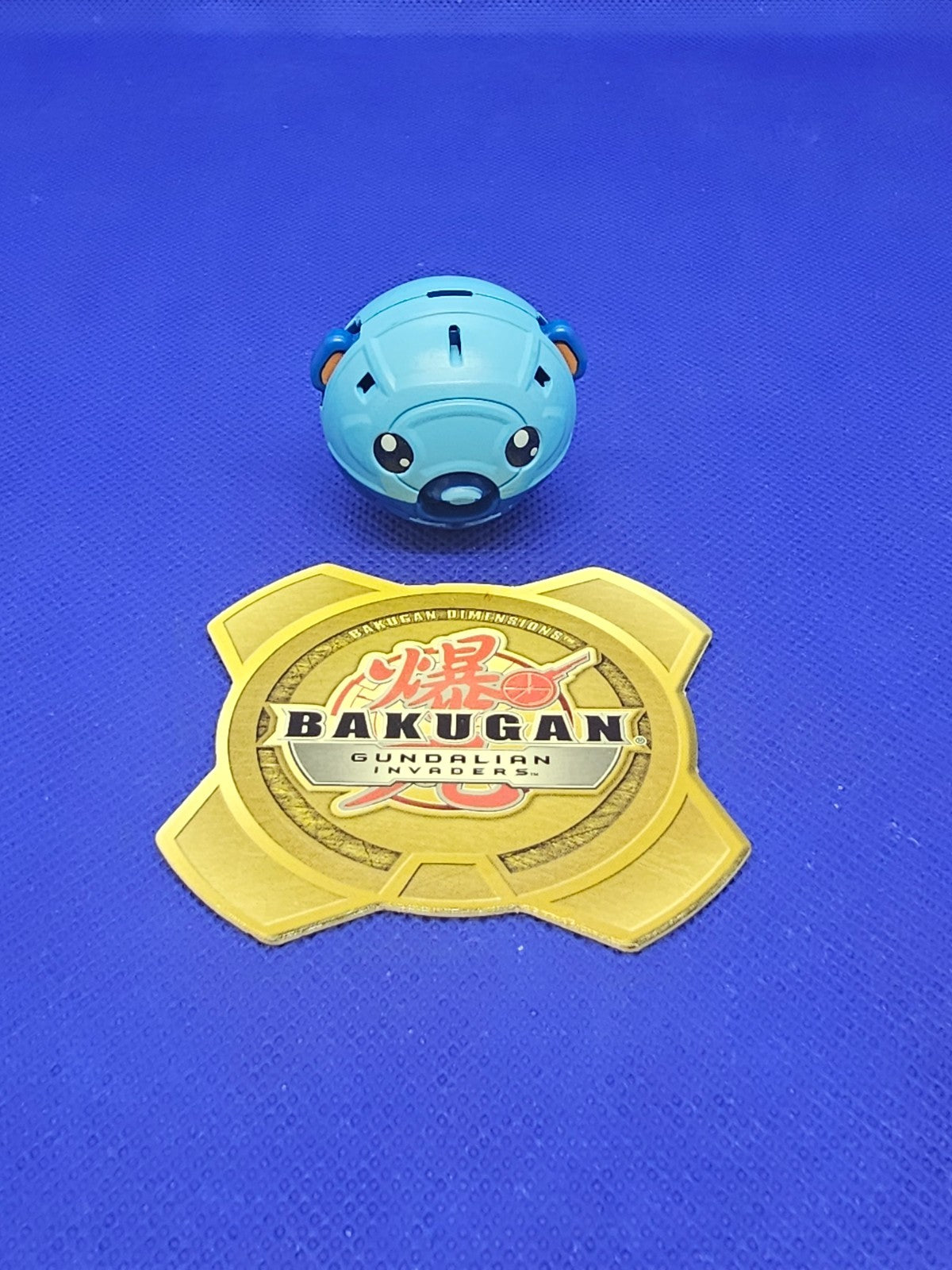 Cubbo Aquos Bakugan Battle Planet Spin Master Sega Toys Figurine Bleue1