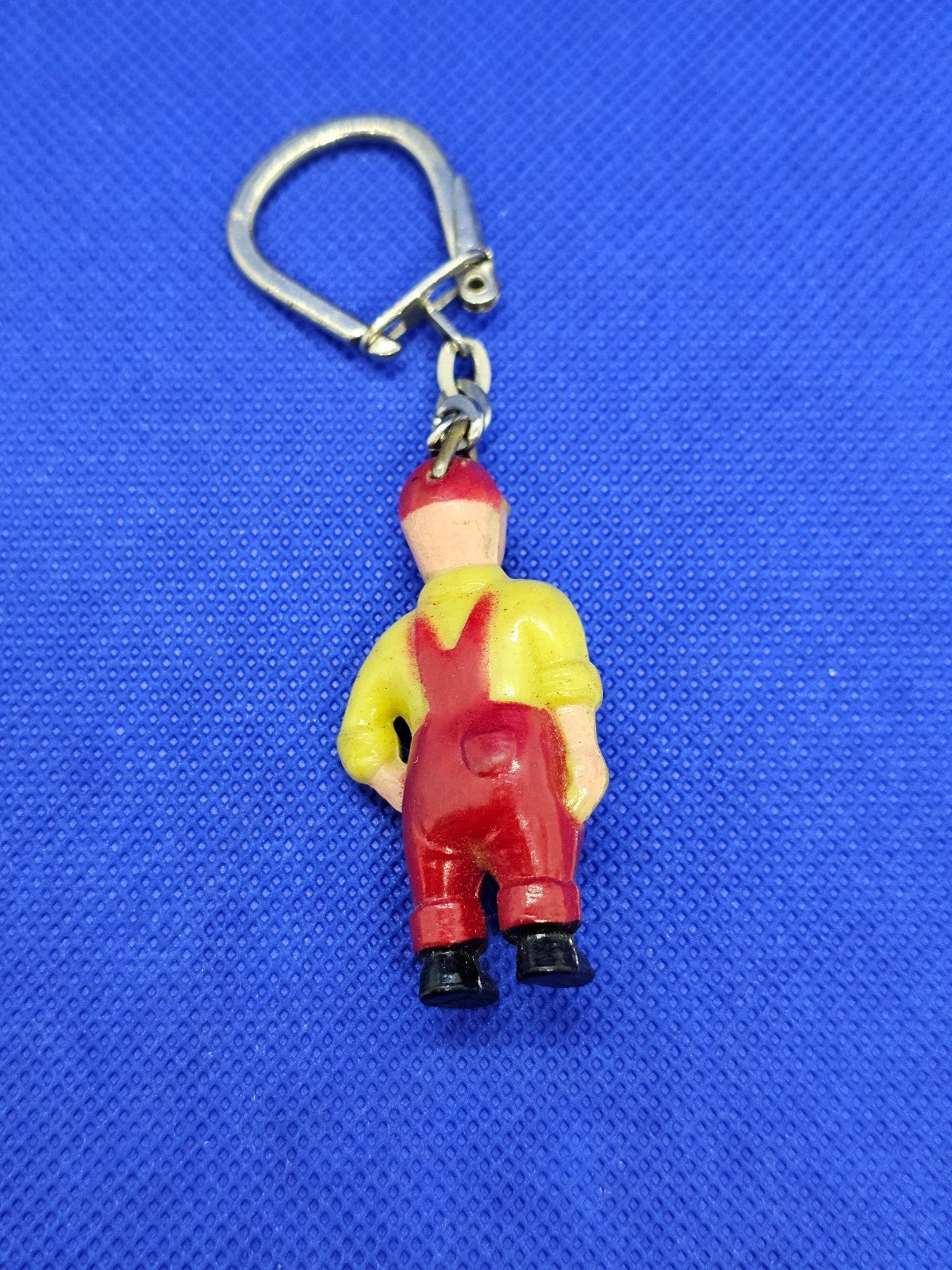 Porte‑clé Figurine Polyrey Vintage – Années 1960 – Accessoire Publicitaire1