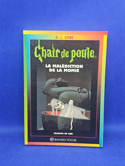 Chair de poule Tome 1 La Malédiction de la momie R L Stine Bayard Poche 19950