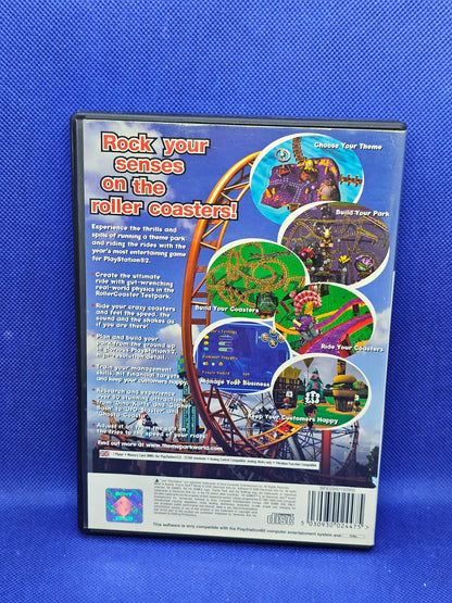 Theme Park World Version English PlayStation 2 EA Games 2000 PAL1