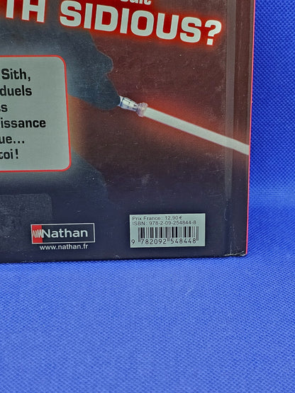 Star Wars Sith Côté Obscur Force Livre Nathan Jeunesse 20132