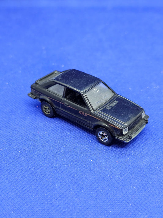Ford Escort XR3 Hot Wheels Mattel France Noir Vintage 1981 7 cm0