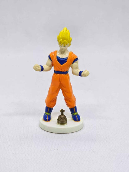 Goku SSJ Échiquier, Dragon Ball Z, BS STA, 1989, Figurine 8,5 cm avec socle