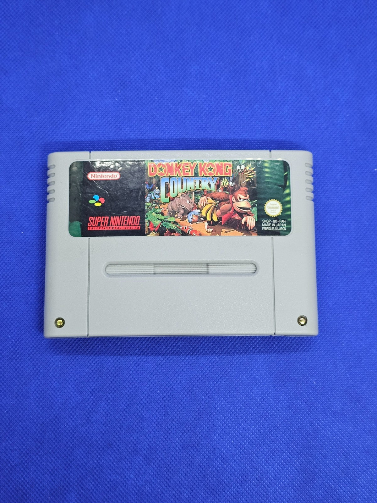 Donkey Kong Country Super Nintendo SNES PAL FAH Nintendo Rare 19940