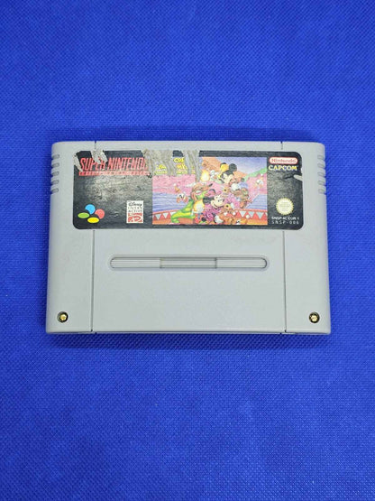 The Great Circus Mystery Mickey Minnie Super Nintendo SNES PAL EUR Capcom 1998