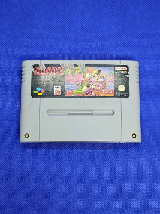 The Great Circus Mystery Mickey Minnie Super Nintendo SNES PAL EUR Capcom 1998