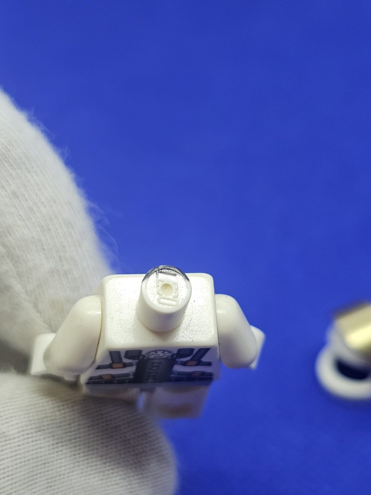 LEGO Astronaute Mars Mission mm004 Space Lunettes Casque Doré 20072