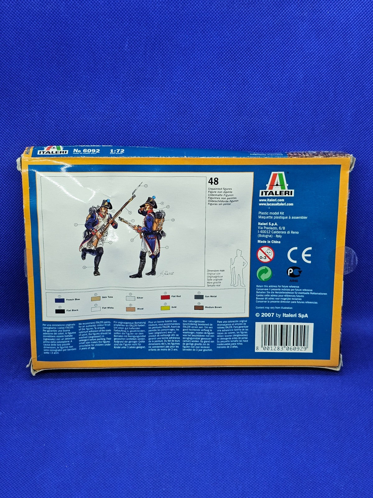 Italeri 6092 Infanterie Française 1798-1805 Napoléon 172 20071
