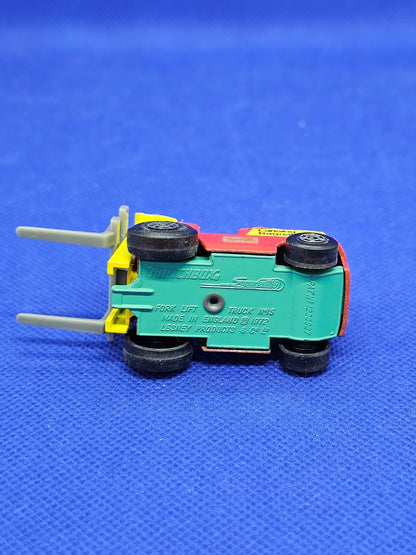 Matchbox Superfast No 15 Fork Lift Truck Lancing Bagnall Lesney 1972 Made in Eng2
