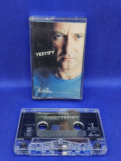 Phil Collins Testify Cassette Audio K7 Warner Music 20023