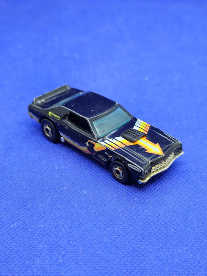 Ford Gran Torino Sport Cragar Hot Wheels Flying Colors Mattel 1974 Hong Kong 7 c0