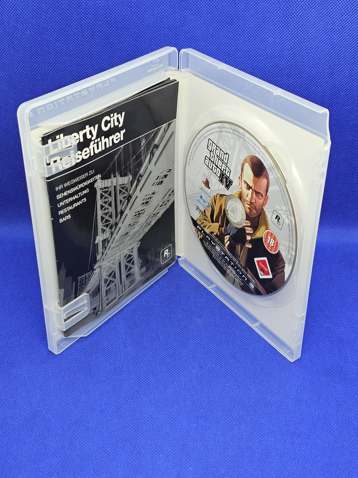 Grand Theft Auto IV GTA 4 PS3 Rockstar Games 2008 No MAP Version Allemande2