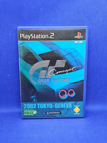 Gran Turismo Concept 2002 Tokyo Geneva PS2 PAL FR Sony complet0