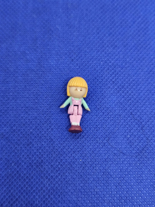 Midge Polly Pocket Bumper Car Ring Bluebird Toys 1989 Figurine Vintage0