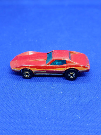 Hot Wheels Corvette Stingray C3 Mattel Hong Kong 1980 Rouge 7 cm2
