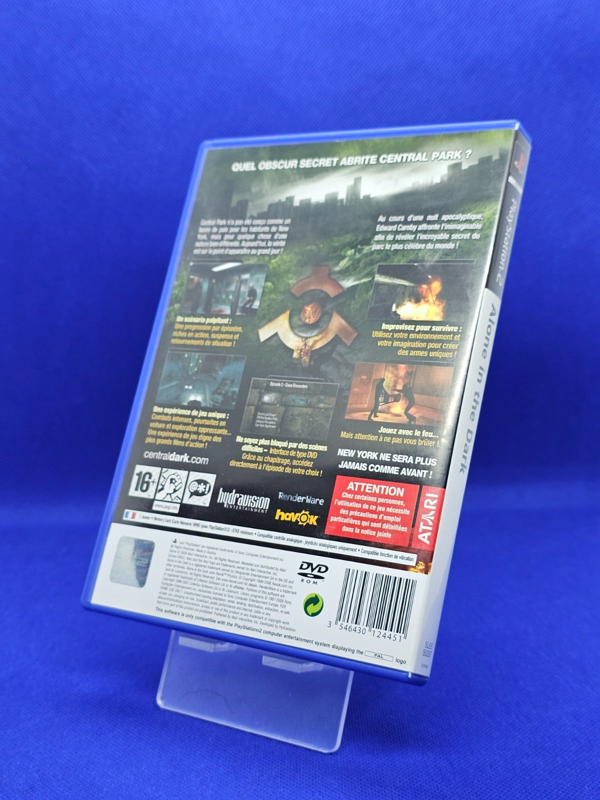 Alone in the Dark, Survival Horror, Atari, PlayStation 2, VF 20081