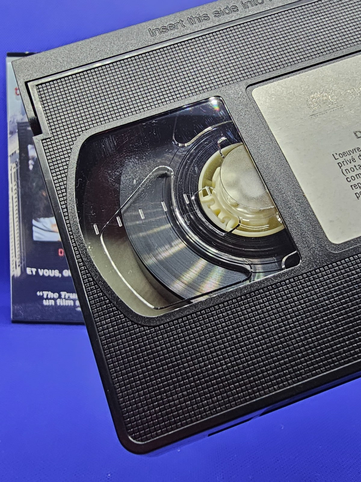 The Truman Show, Jim Carrey, Paramount, VHS SECAM, 19982