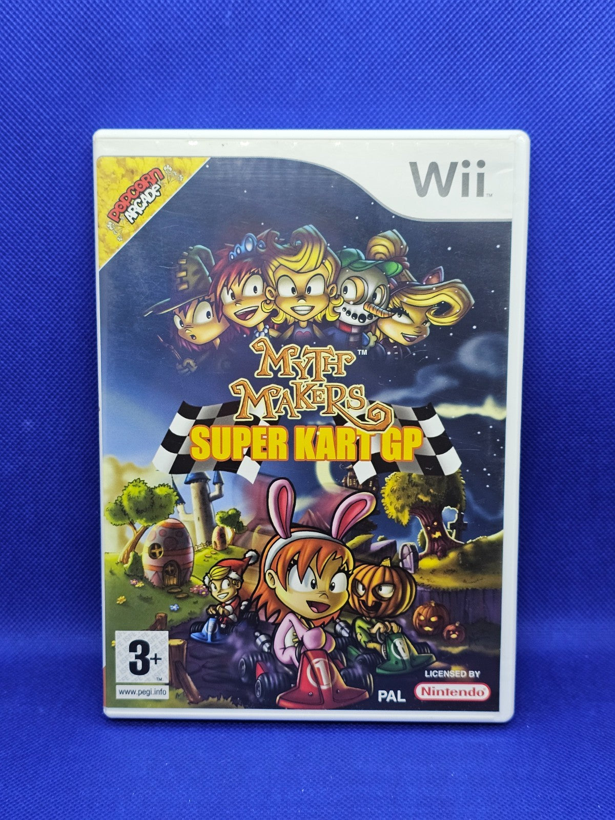 Myth Makers Super Kart GP, Nintendo Wii, Popcorn Arcade, 2007, PAL FR0