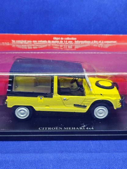 Citroën Mehari 4x4 124 Hachette Collections Miniature Sous Blister1
