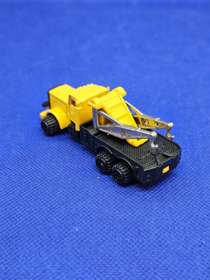 American Truck Wrecker P366 ZEE Toys Dépanneuse Jaune Vintage Chine1