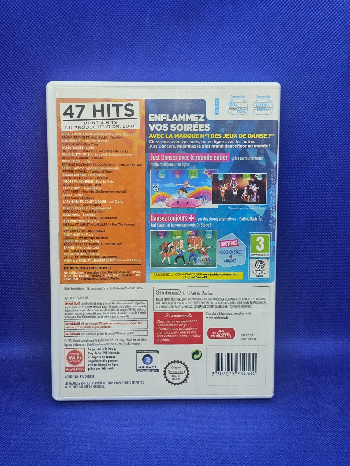Just Dance 2014 Nintendo Wii PAL FR Ubisoft 2013 Complet Très Bon État1