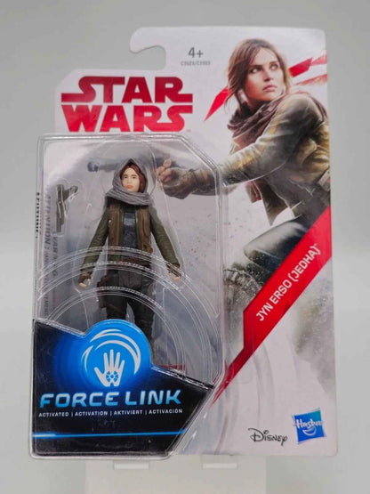 Star Wars Rogue One Jyn Erso Jedha – Figurine Force Link Hasbro 2017 10 cm
